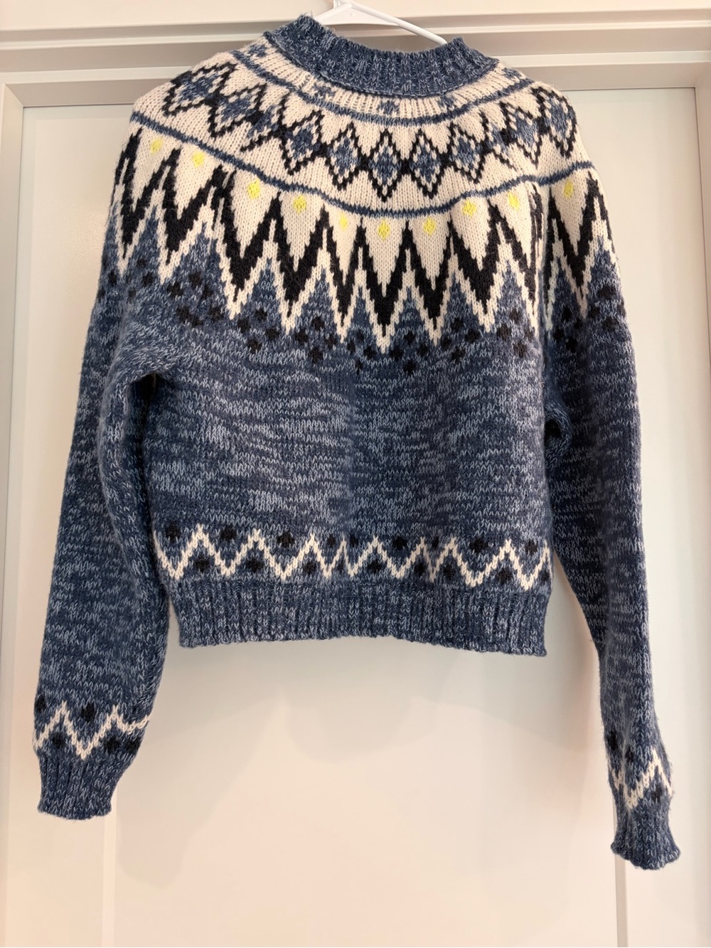 NWT American Eagle Snow Stopper Cropped Knit Sweater - Size XS - Picture 4 of 4